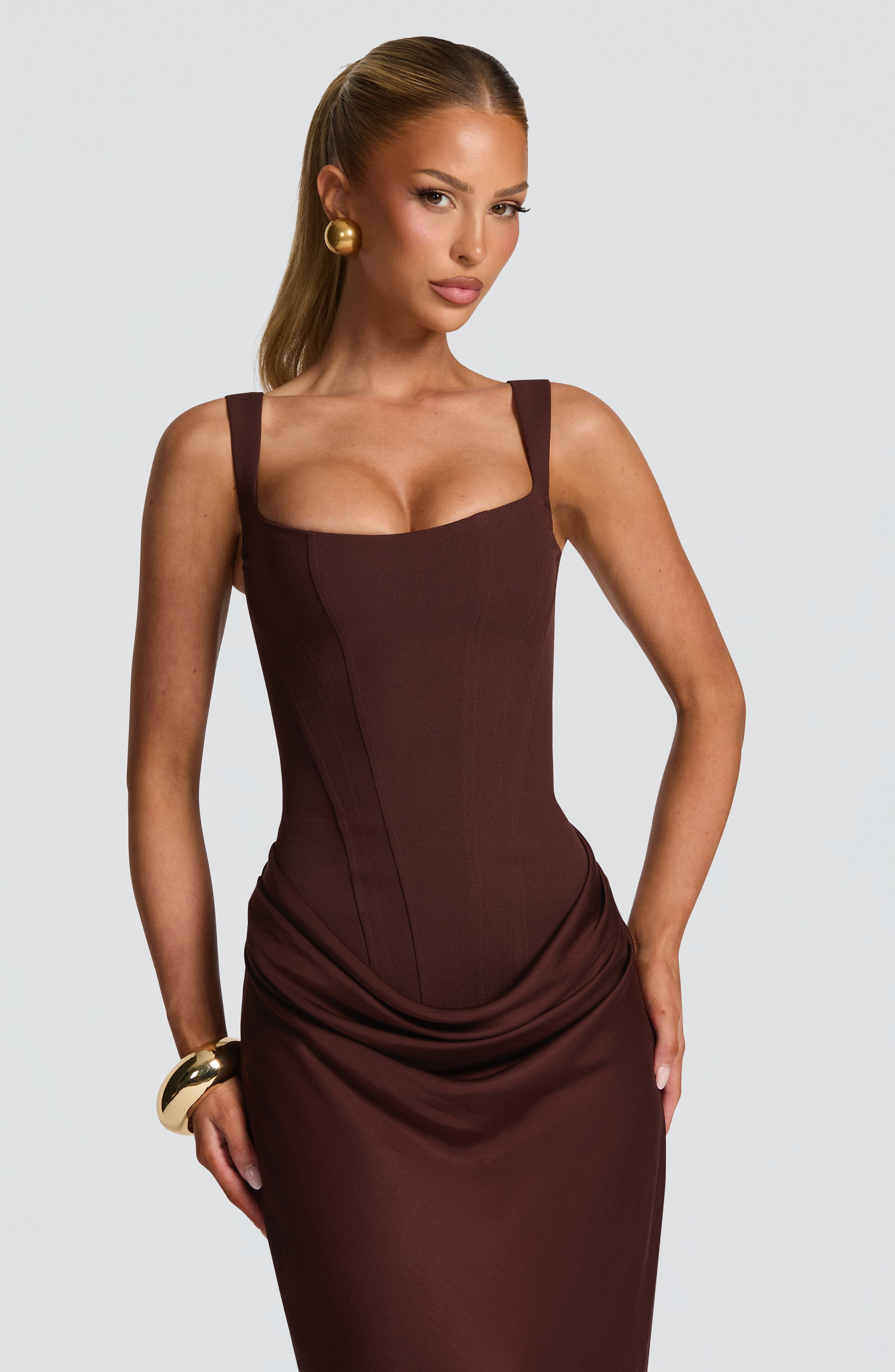 Van Laren | Indy Bodycon Maxi-Jurk