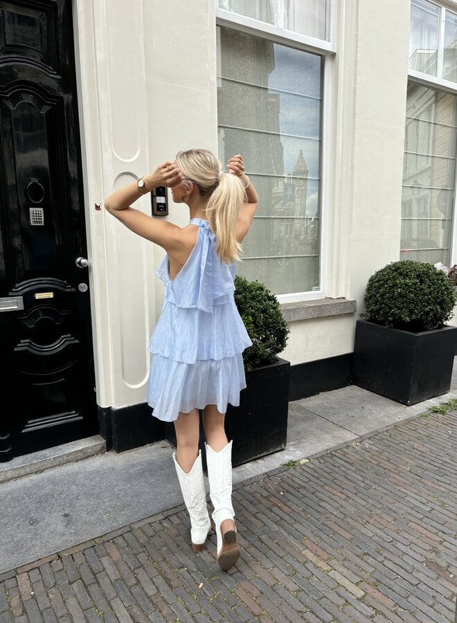 YunaWear | Skyla Halter Tulle Jurk