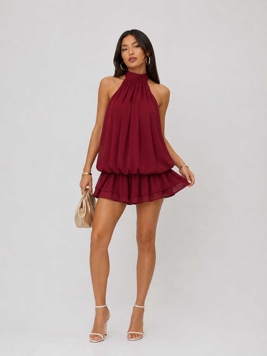 Van Laren | Juul Halter Mini Jurk