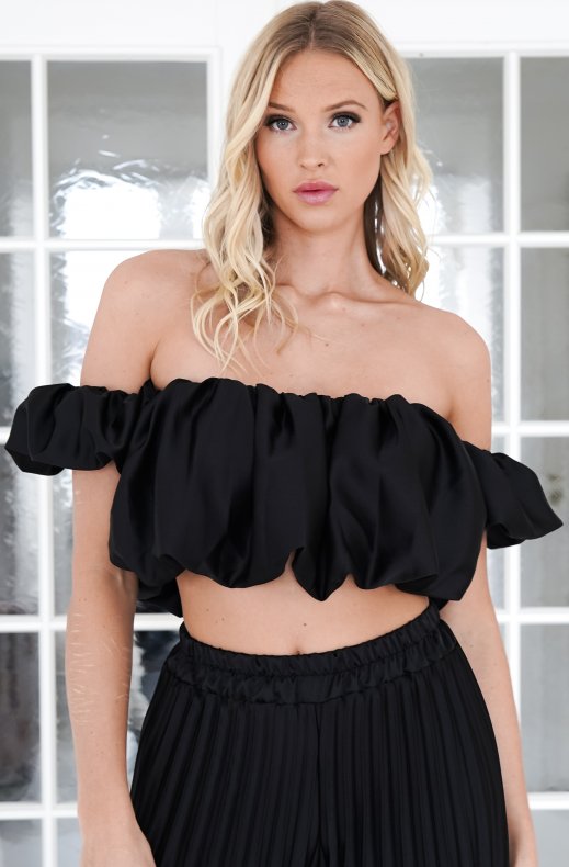 YunaWear | Satijnen Plissé Set