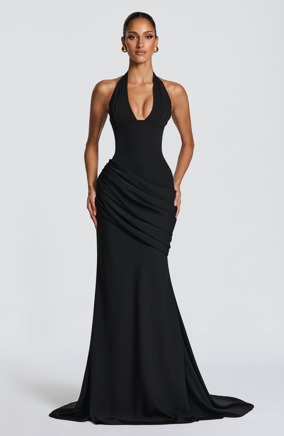 Vivienne Maxi-Jurk - Zwart
