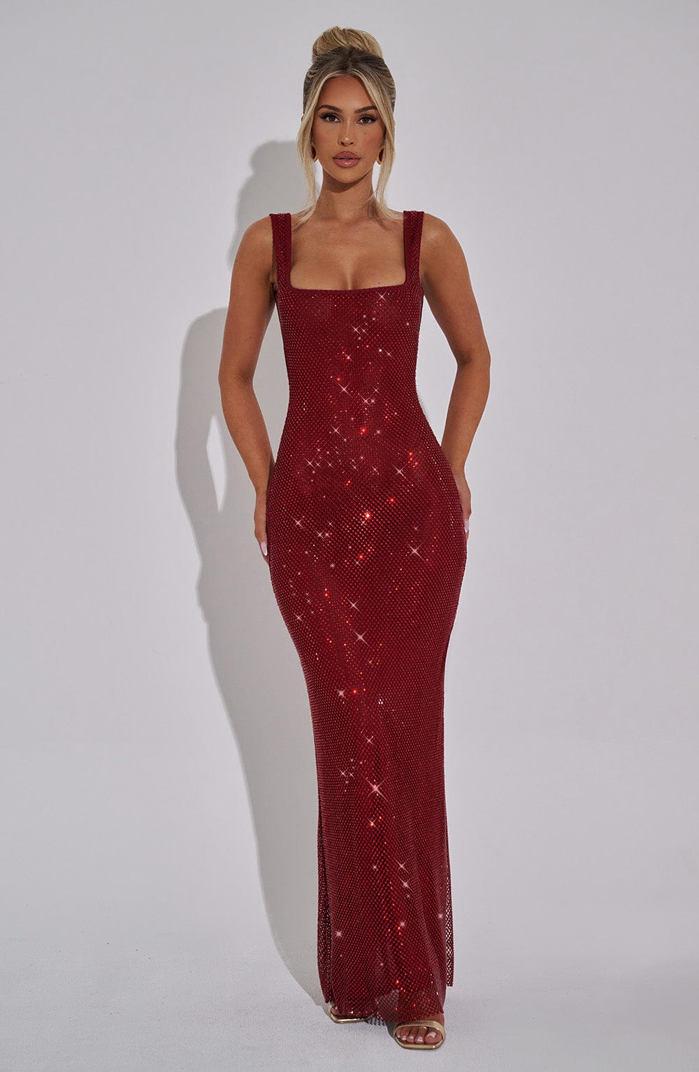 Lumina Maxi-Jurk - Rood